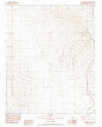 Download a high-resolution, GPS-compatible USGS topo map for Maturango Peak NE, CA (1983 edition)