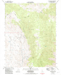 Download a high-resolution, GPS-compatible USGS topo map for Mazourka Peak, CA (1983 edition)