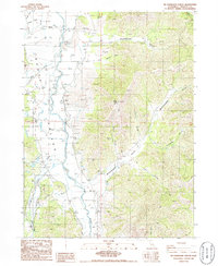 Download a high-resolution, GPS-compatible USGS topo map for Mc Conaughy Gulch, CA (1986 edition)