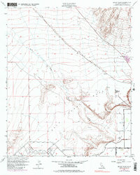 Download a high-resolution, GPS-compatible USGS topo map for Mc Coy Wash, CA (1982 edition)