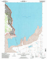 Download a high-resolution, GPS-compatible USGS topo map for Mc Ginty Point, CA (1996 edition)