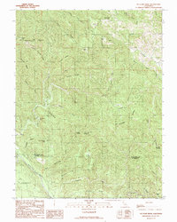 Download a high-resolution, GPS-compatible USGS topo map for Mc Guire Ridge, CA (1991 edition)