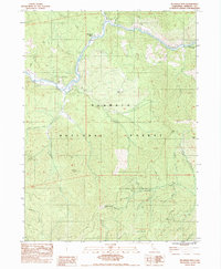 Download a high-resolution, GPS-compatible USGS topo map for Mc Kinley Mtn, CA (1983 edition)