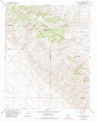 Download a high-resolution, GPS-compatible USGS topo map for Mc Kittrick Summit, CA (1983 edition)