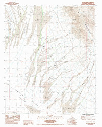 Download a high-resolution, GPS-compatible USGS topo map for McCoy Spring, CA (1991 edition)