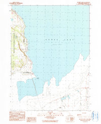 Download a high-resolution, GPS-compatible USGS topo map for McGinty Point, CA (1990 edition)