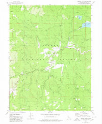 Download a high-resolution, GPS-compatible USGS topo map for Meadow Valley, CA (1980 edition)