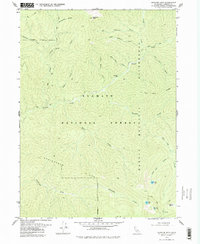 preview thumbnail of historical topo map of Siskiyou County, CA in 1978