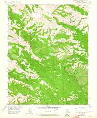 Download a high-resolution, GPS-compatible USGS topo map for Mendenhall Springs, CA (1964 edition)