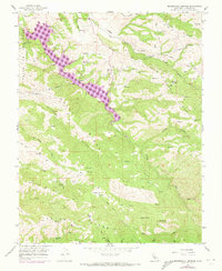 Download a high-resolution, GPS-compatible USGS topo map for Mendenhall Springs, CA (1973 edition)