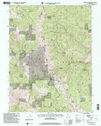 Download a high-resolution, GPS-compatible USGS topo map for Mendocino Pass, CA (2001 edition)
