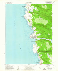 Download a high-resolution, GPS-compatible USGS topo map for Mendocino, CA (1962 edition)