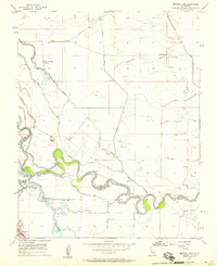 preview thumbnail of historical topo map of Madera County, CA in 1956