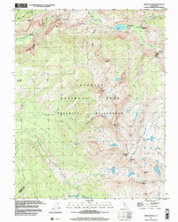 Download a high-resolution, GPS-compatible USGS topo map for Merced Peak, CA (2002 edition)