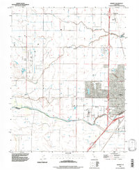 preview thumbnail of historical topo map of Yolo County, CA in 1992