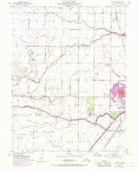 Download a high-resolution, GPS-compatible USGS topo map for Merritt, CA (1970 edition)