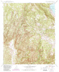 Download a high-resolution, GPS-compatible USGS topo map for Mesa Grande, CA (1988 edition)