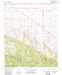 Download a high-resolution, GPS-compatible USGS topo map for Mescal Creek, CA (1988 edition)
