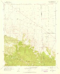 preview thumbnail of historical topo map of Los Angeles County, CA in 1956