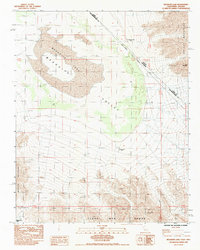 Download a high-resolution, GPS-compatible USGS topo map for Mesquite Lake, CA (1985 edition)
