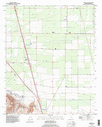 Download a high-resolution, GPS-compatible USGS topo map for Mettler, CA (1995 edition)