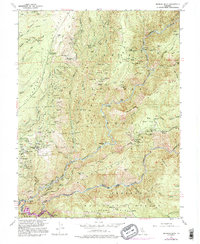 Download a high-resolution, GPS-compatible USGS topo map for Michigan Bluff, CA (1995 edition)