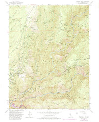 Download a high-resolution, GPS-compatible USGS topo map for Michigan Bluff, CA (1984 edition)