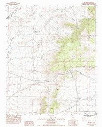 Download a high-resolution, GPS-compatible USGS topo map for Mid Hills, CA (1983 edition)