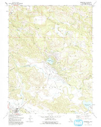 Download a high-resolution, GPS-compatible USGS topo map for Middletown, CA (1993 edition)