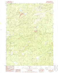 Download a high-resolution, GPS-compatible USGS topo map for Miller Mountain, CA (1985 edition)