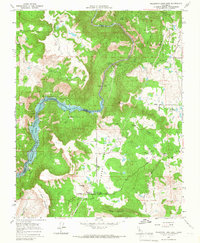 Download a high-resolution, GPS-compatible USGS topo map for Millerton Lake East, CA (1967 edition)