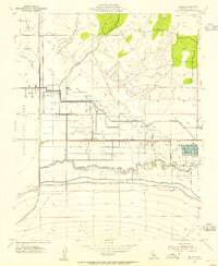 Download a high-resolution, GPS-compatible USGS topo map for Millux, CA (1955 edition)