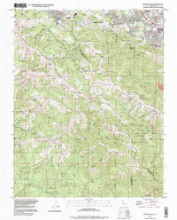 Download a high-resolution, GPS-compatible USGS topo map for Mindego Hill, CA (1999 edition)