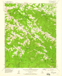 Download a high-resolution, GPS-compatible USGS topo map for Mindego Hill, CA (1960 edition)