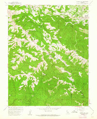 Download a high-resolution, GPS-compatible USGS topo map for Mindego Hill, CA (1961 edition)