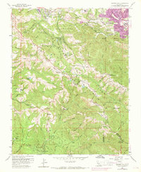 Download a high-resolution, GPS-compatible USGS topo map for Mindego Hill, CA (1969 edition)