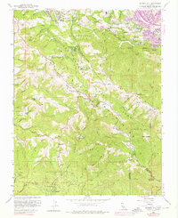 Download a high-resolution, GPS-compatible USGS topo map for Mindego Hill, CA (1976 edition)