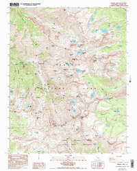 Download a high-resolution, GPS-compatible USGS topo map for Mineral King, CA (1994 edition)