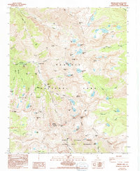 Download a high-resolution, GPS-compatible USGS topo map for Mineral King, CA (1993 edition)