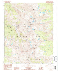 Download a high-resolution, GPS-compatible USGS topo map for Mineral King, CA (1994 edition)