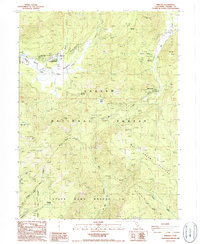 Download a high-resolution, GPS-compatible USGS topo map for Mineral, CA (1986 edition)