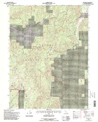 Download a high-resolution, GPS-compatible USGS topo map for Mineral, CA (1998 edition)