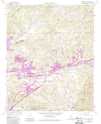 Download a high-resolution, GPS-compatible USGS topo map for Mint Canyon, CA (1988 edition)