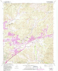 Download a high-resolution, GPS-compatible USGS topo map for Mint Canyon, CA (1994 edition)