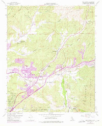 Download a high-resolution, GPS-compatible USGS topo map for Mint Canyon, CA (1975 edition)