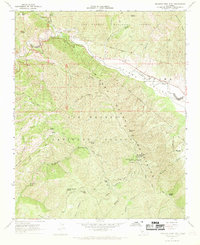 Download a high-resolution, GPS-compatible USGS topo map for Miranda Pine Mtn, CA (1969 edition)