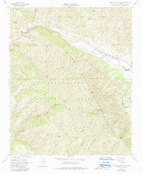 Download a high-resolution, GPS-compatible USGS topo map for Miranda Pine Mtn, CA (1980 edition)