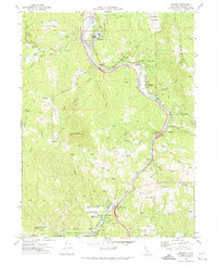 Download a high-resolution, GPS-compatible USGS topo map for Miranda, CA (1974 edition)