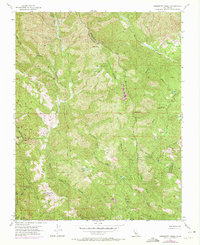 Download a high-resolution, GPS-compatible USGS topo map for Mississippi Creek, CA (1972 edition)
