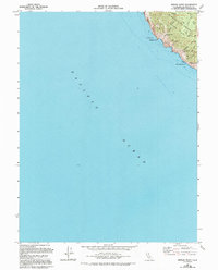 preview thumbnail of historical topo map of Mendocino County, CA in 1969